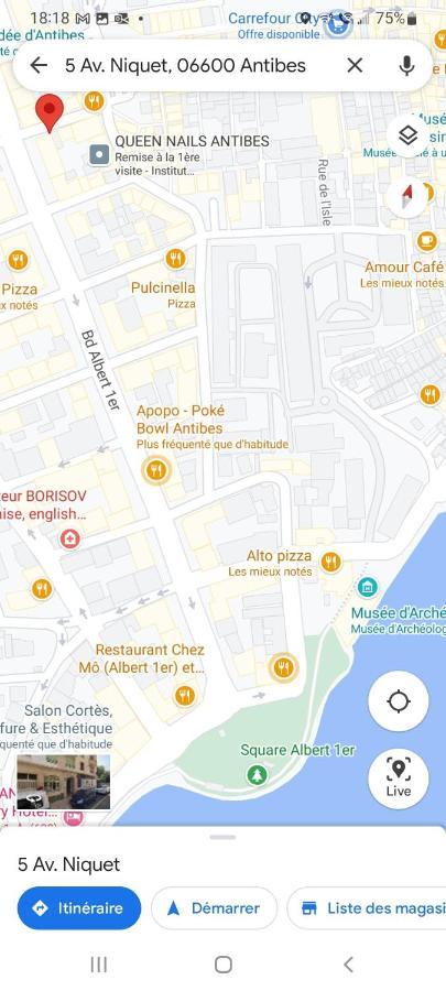 Paradis Cotier 6 Couchages Αντίμπ Εξωτερικό φωτογραφία